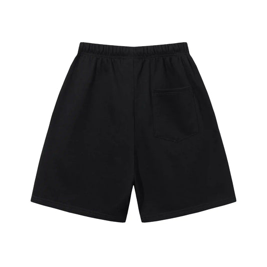 Essentials sand relaxed shorts by Fear of God styled outfit