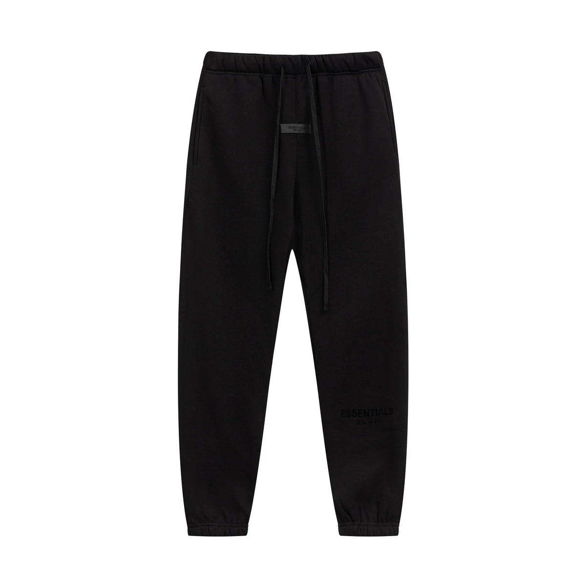 Black Essentials Tracksuit Pullover