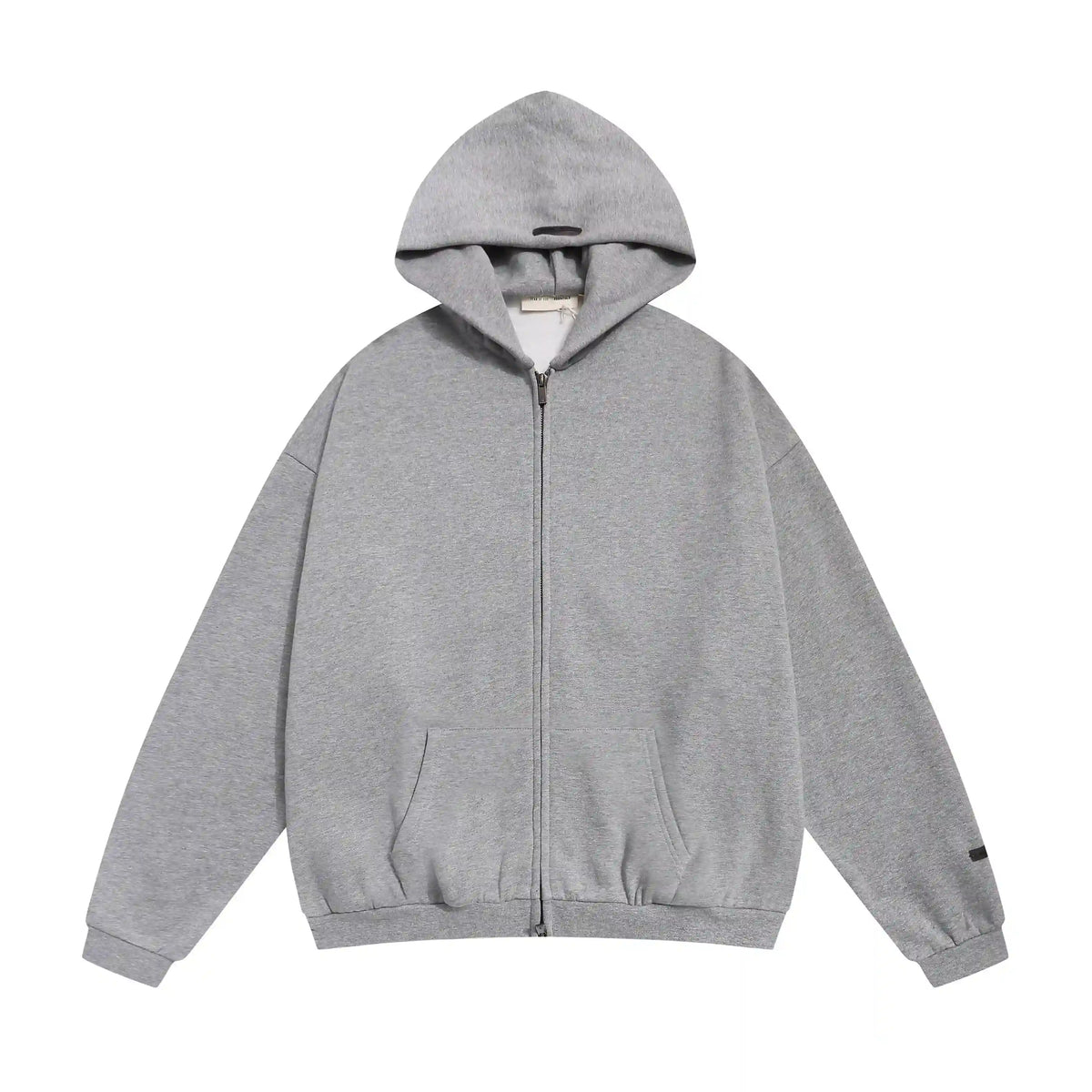 Cloudy Gray Essentials Tracksuit Pullover