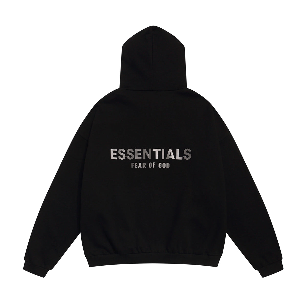 Black Essentials Tracksuit Pullover