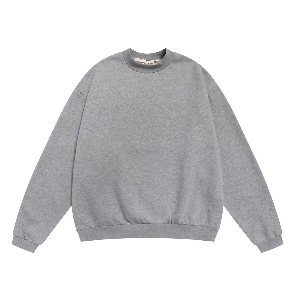 Cloudy Gray Essentials Tracksuit Pullover