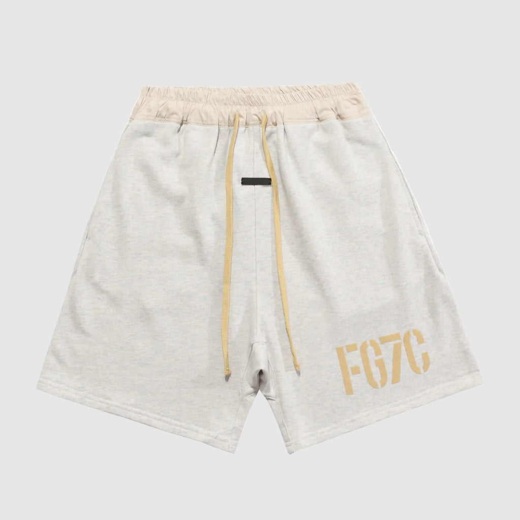 Essentials Clothing Light Heather Oatmeal Short
