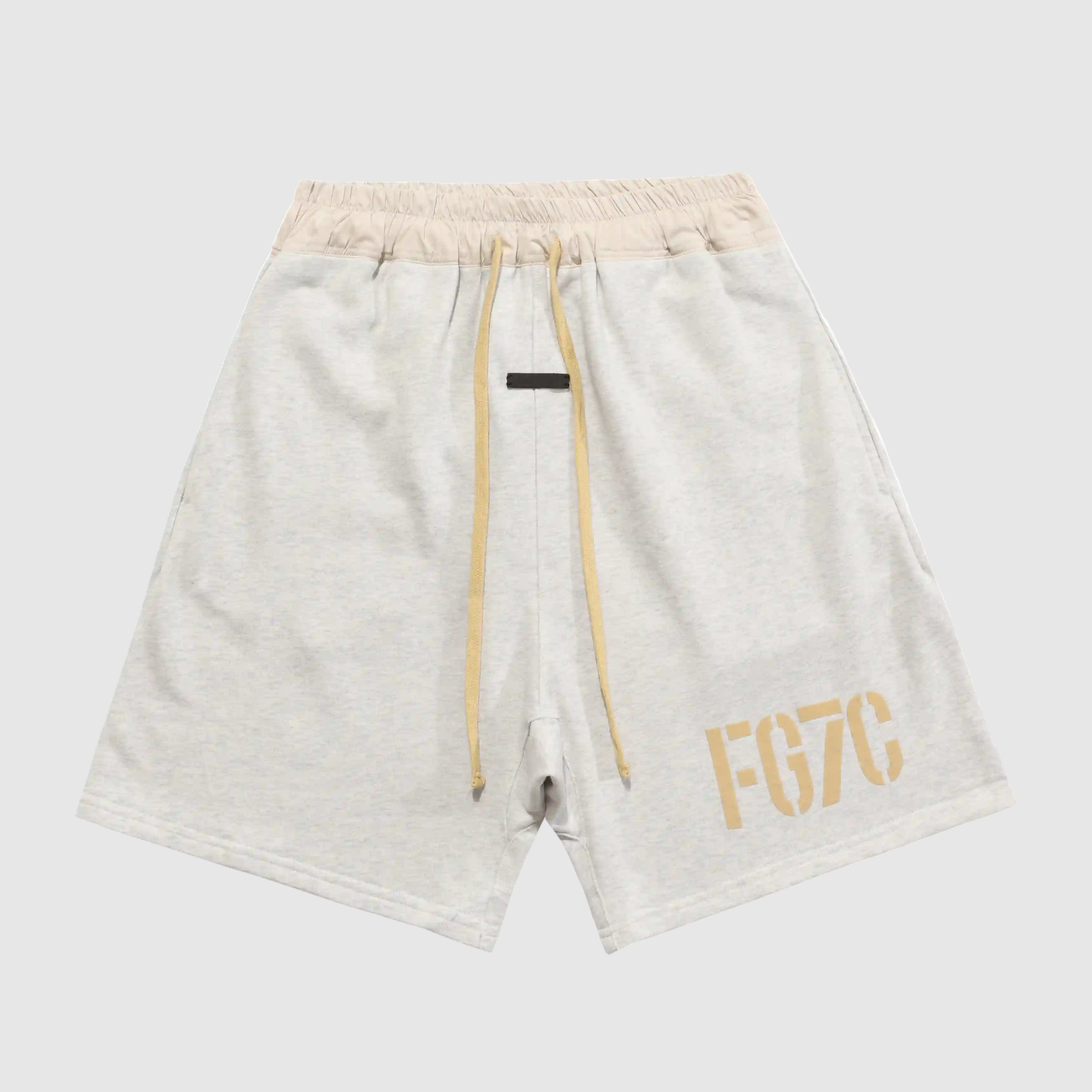 Essentials Clothing Light Heather Oatmeal Short