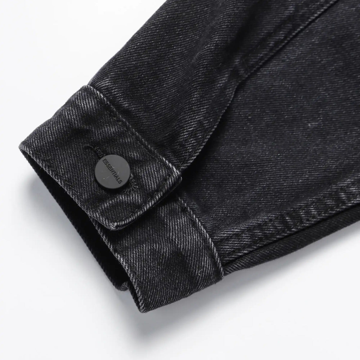 FEAR OF GOD ESSENTIALS - Black Denim Jacket