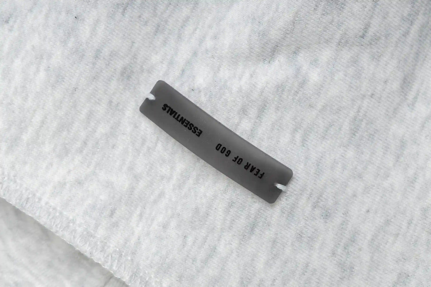 Fear of God Essentials Eggshell Zip-Up Hoodie | Cream Full Zip Essentials Hoodie