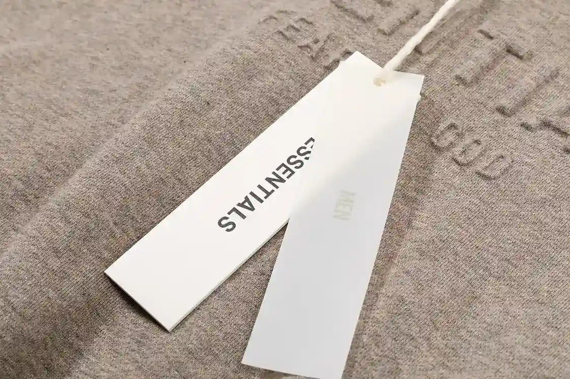 Fear of God Essentials Heather Gray Hoodie | Classic Grey Essentials Hoodie