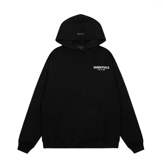 Fear of God ESSENTIALS Black Hoodie