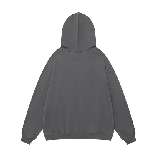 Fear of God Essentials Gray Hoodie | Cool Grey Structured Pullover Hoodie