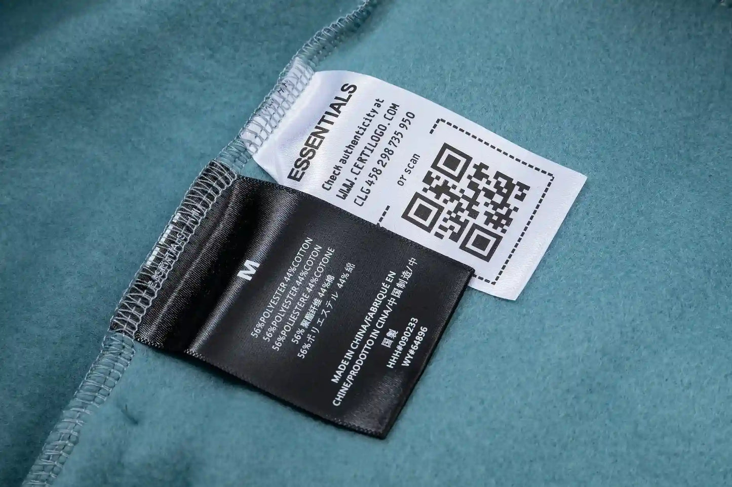 Fear of God Essentials Coastal Blue Hoodie | Muted Blue Pullover Essentials Hoodie
