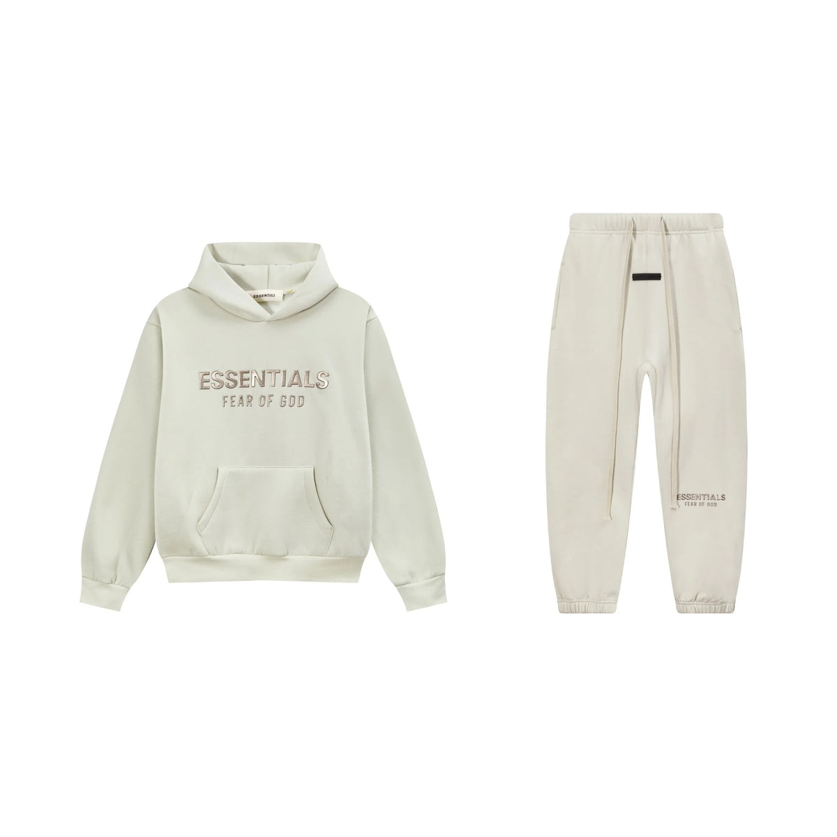 Matcha Green Essentials Tracksuit Pullover