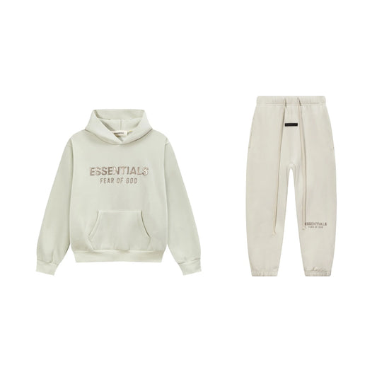 Matcha Green Essentials Tracksuit Pullover
