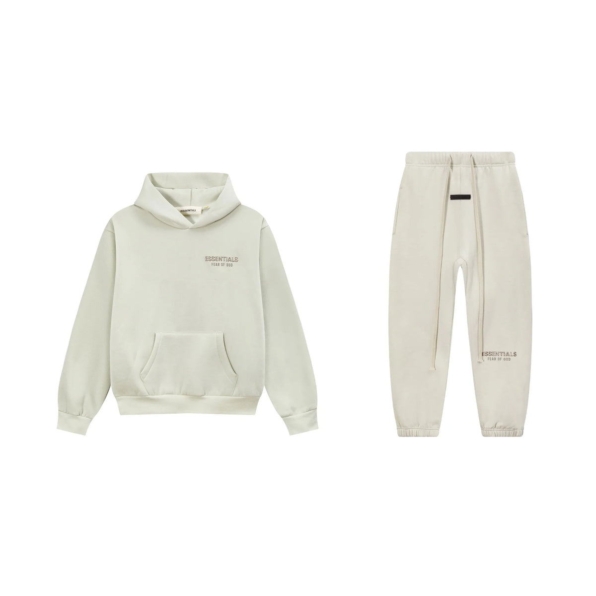 Matcha Green Essentials Tracksuit Pullover