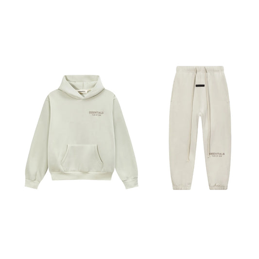 Matcha Green Essentials Tracksuit Pullover