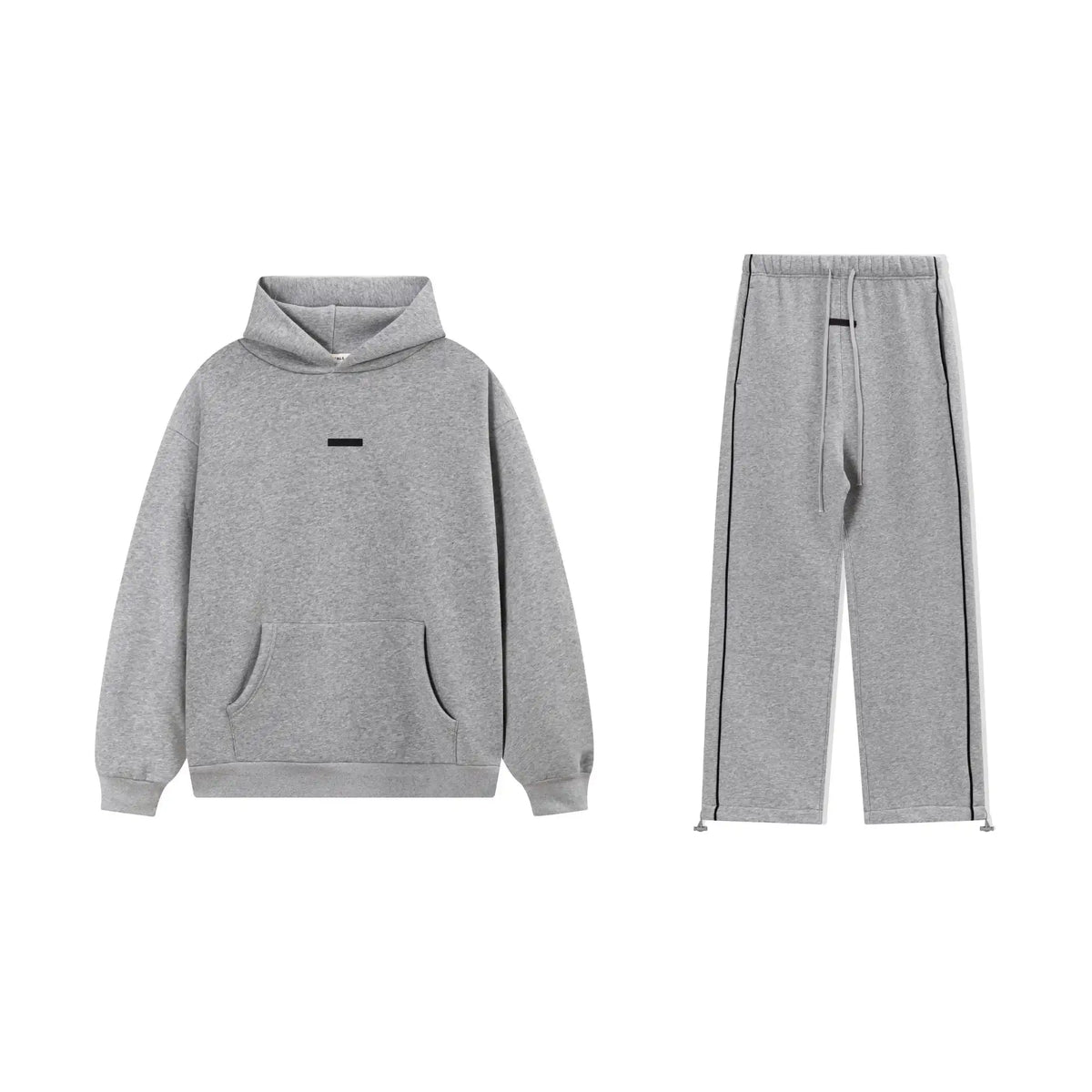 Cloudy Gray Essentials Tracksuit Pullover