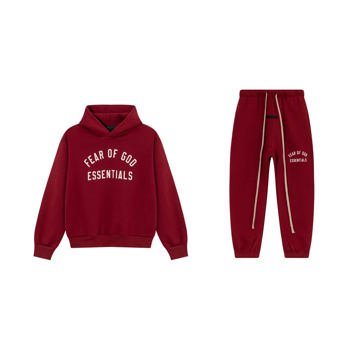 Red Essentials Tracksuit Pullover