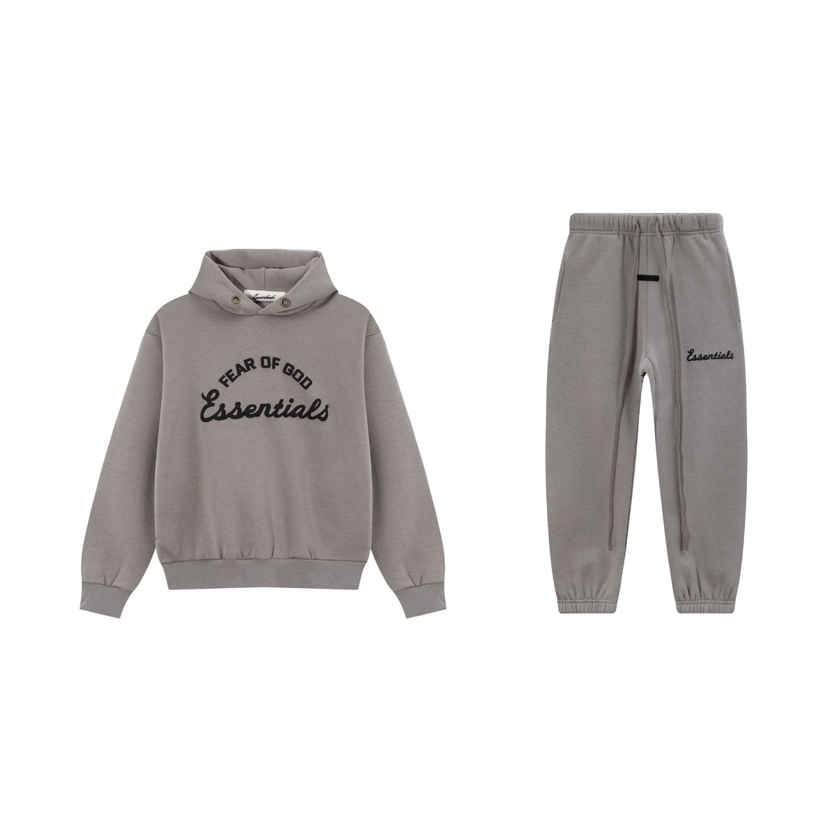 Gray Essentials Tracksuit Pullover
