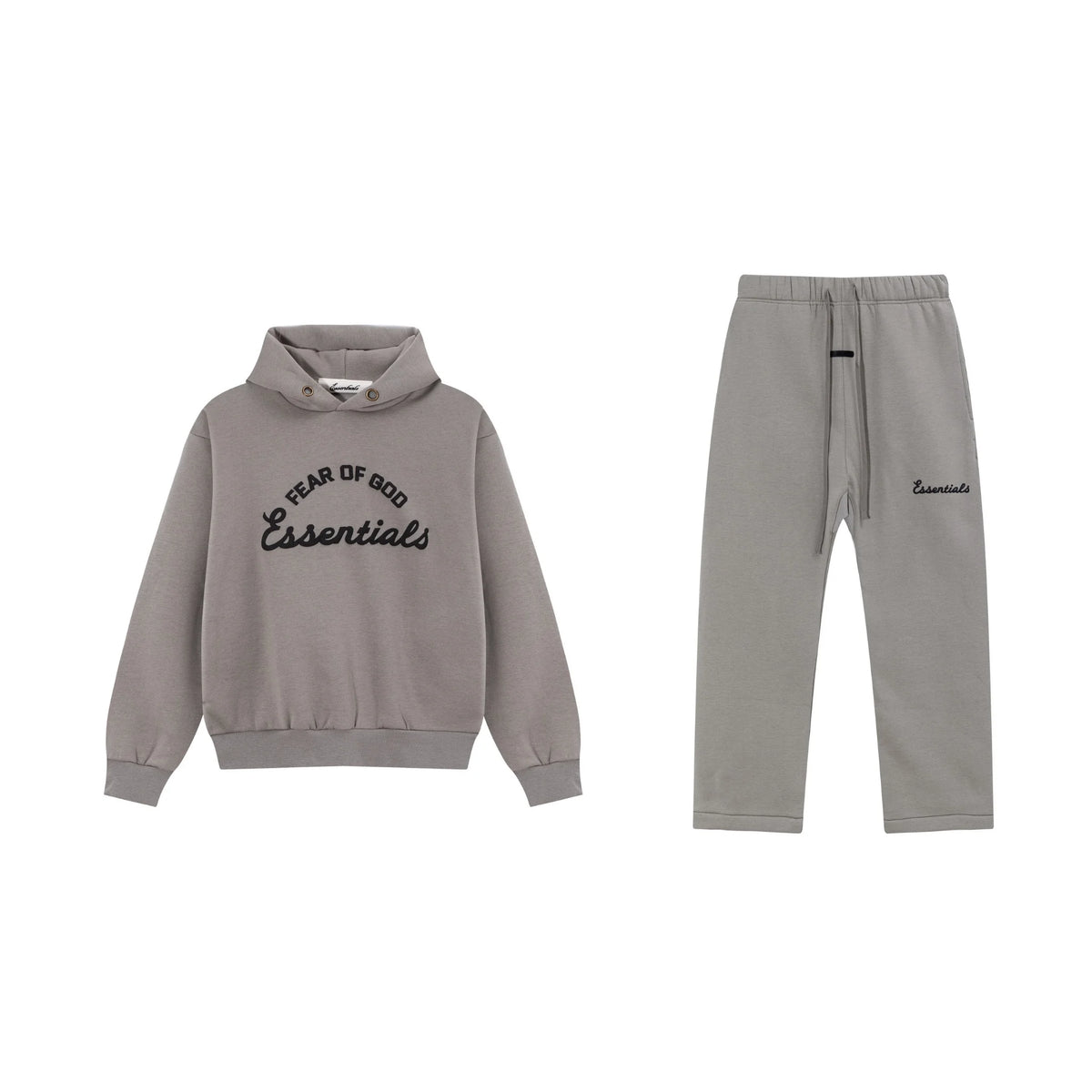 Gray Essentials Tracksuit Pullover