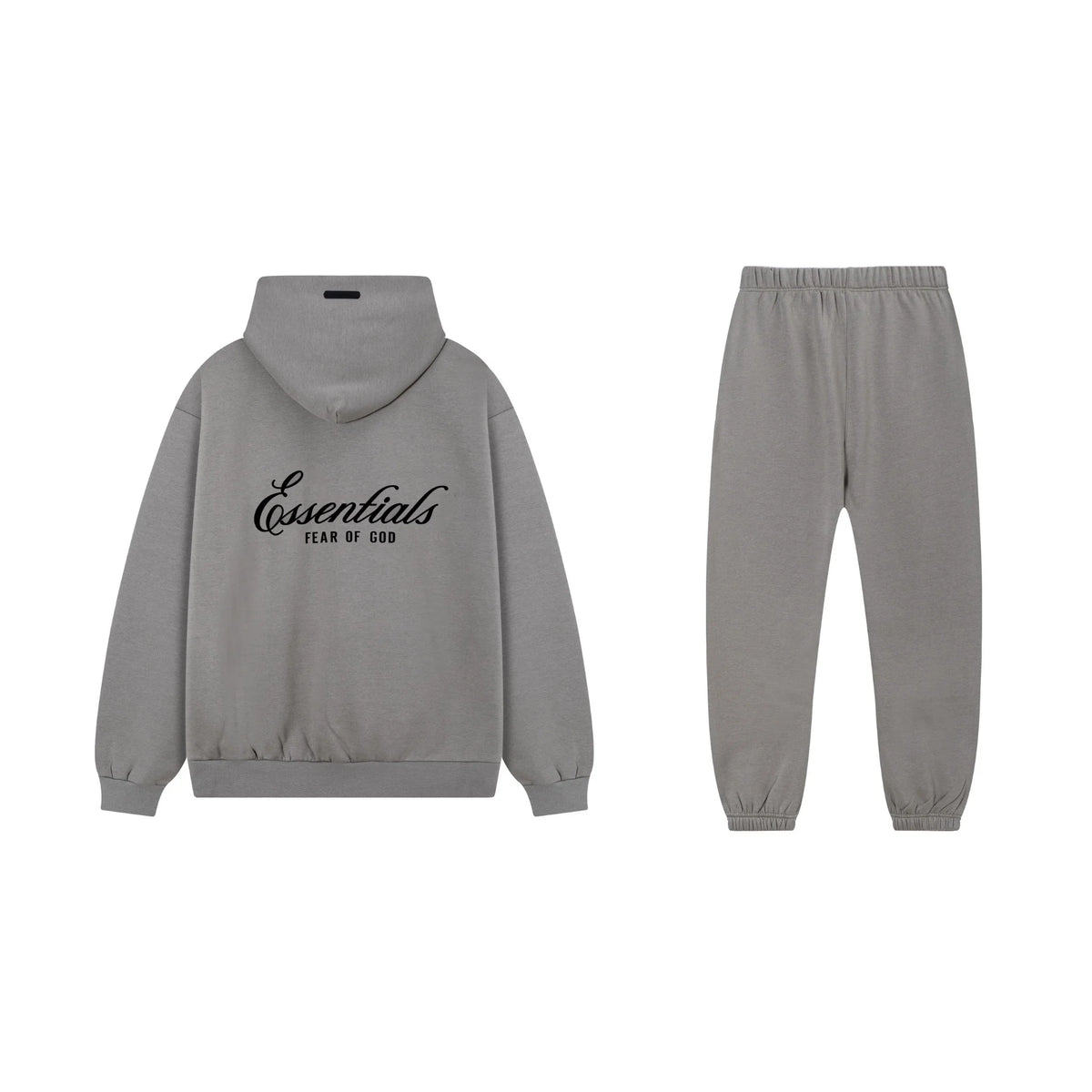 Gray Essentials Tracksuit Pullover