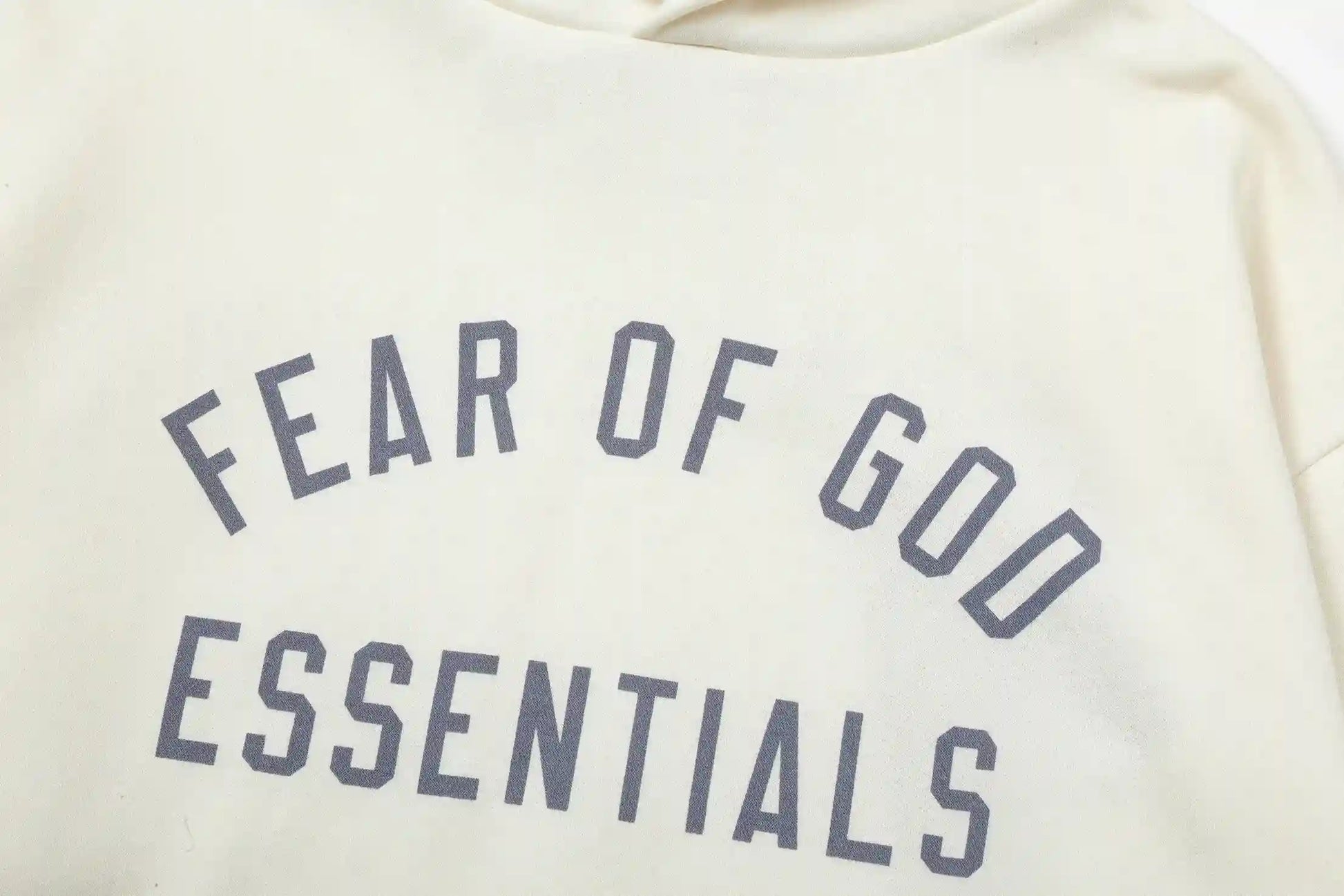 essentials cloud dance hoodie ribbed cuffs and hem detail