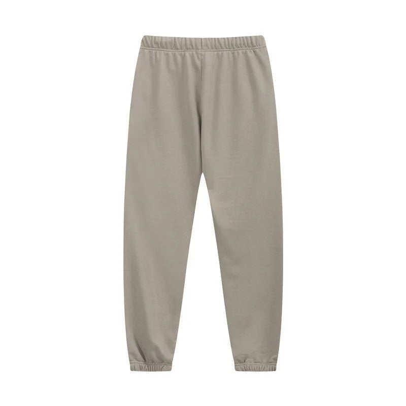 Styled Essentials heathered grey elevated fleece tracksuit for everyday casual wear by Fear Of God