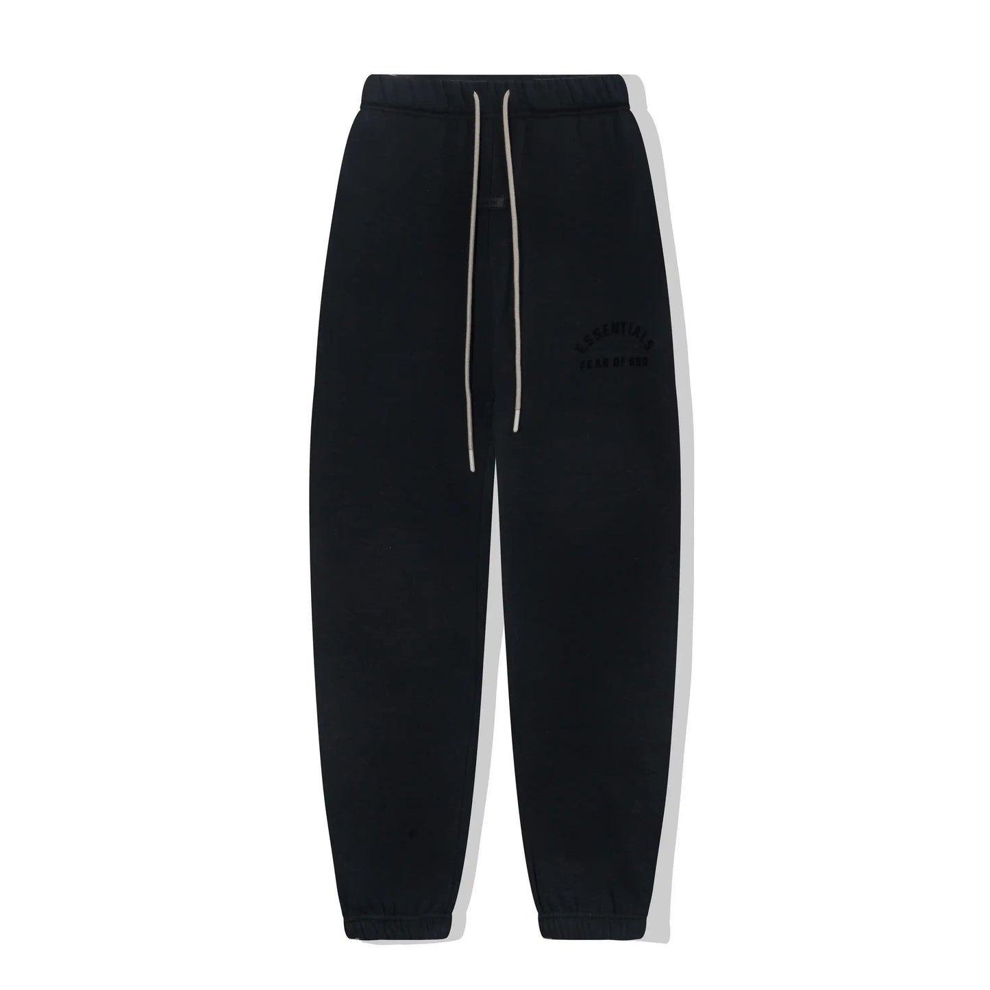 essentials black tracksuit by Fear Of God coordinated street style look