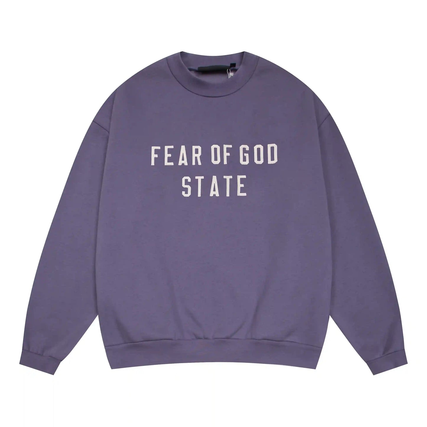 Essentials pastel purple daily comfort fleece joggers with elastic waistband comfort by Fear Of God