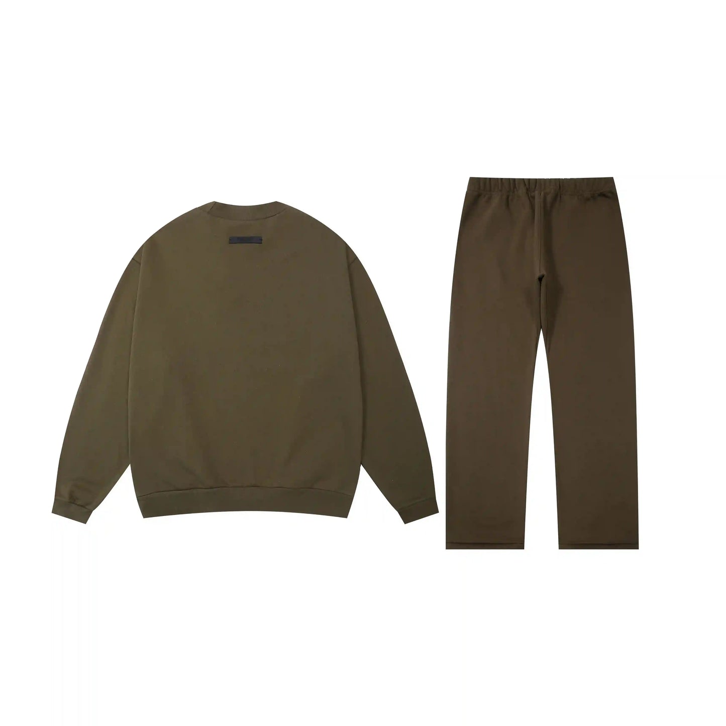 Essentials woodland comfy fleece hoodie with soft interior detail by Fear Of God