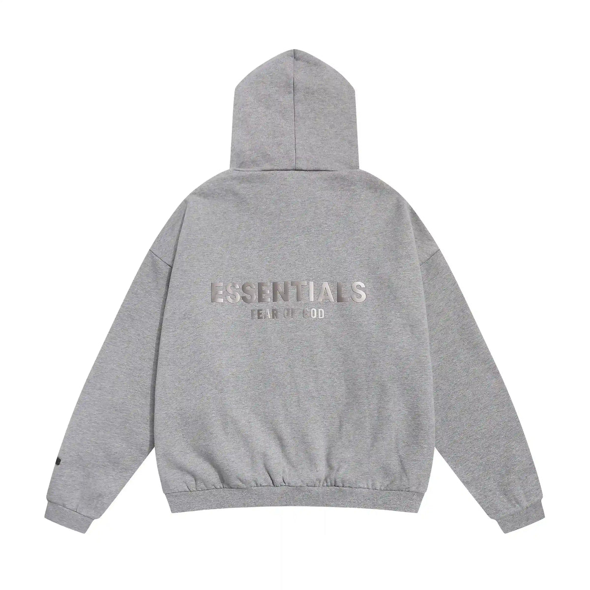 Cloudy Gray Essentials Tracksuit Pullover