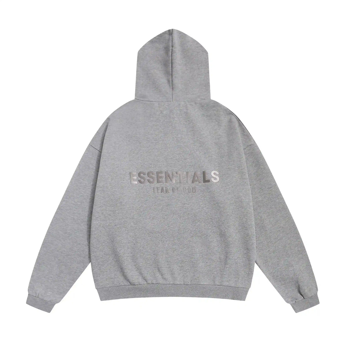 Cloudy Gray Essentials Tracksuit Pullover
