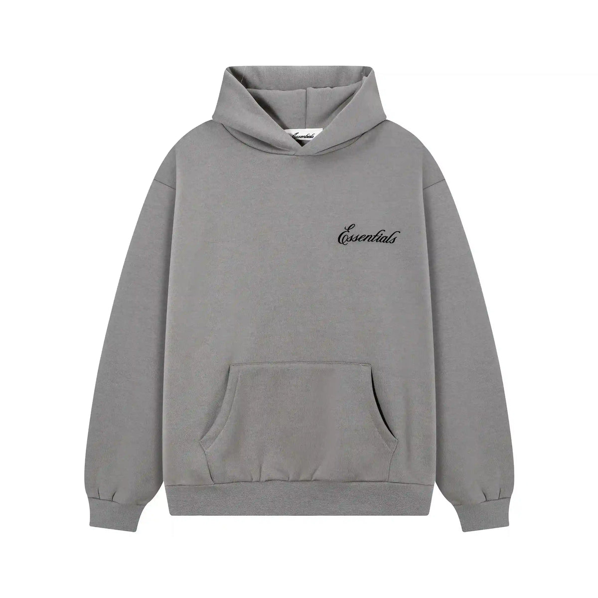 Cloudy Gray Essentials Tracksuit Pullover