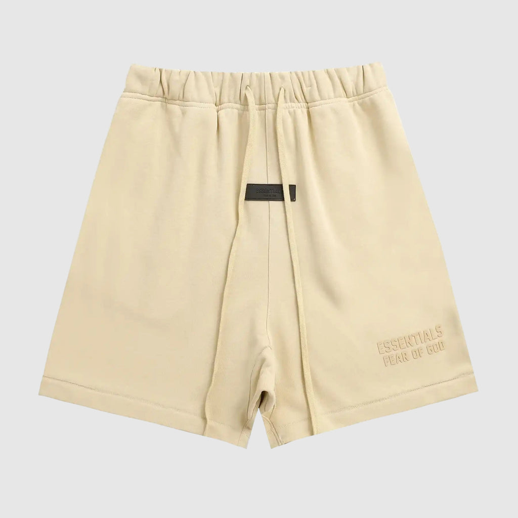 Essentials Clothing Light Cream Short