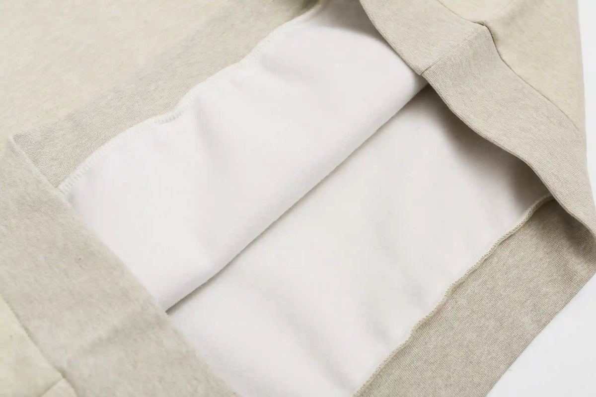 Essentials Hoodie in Ivory White | Relaxed Fleece