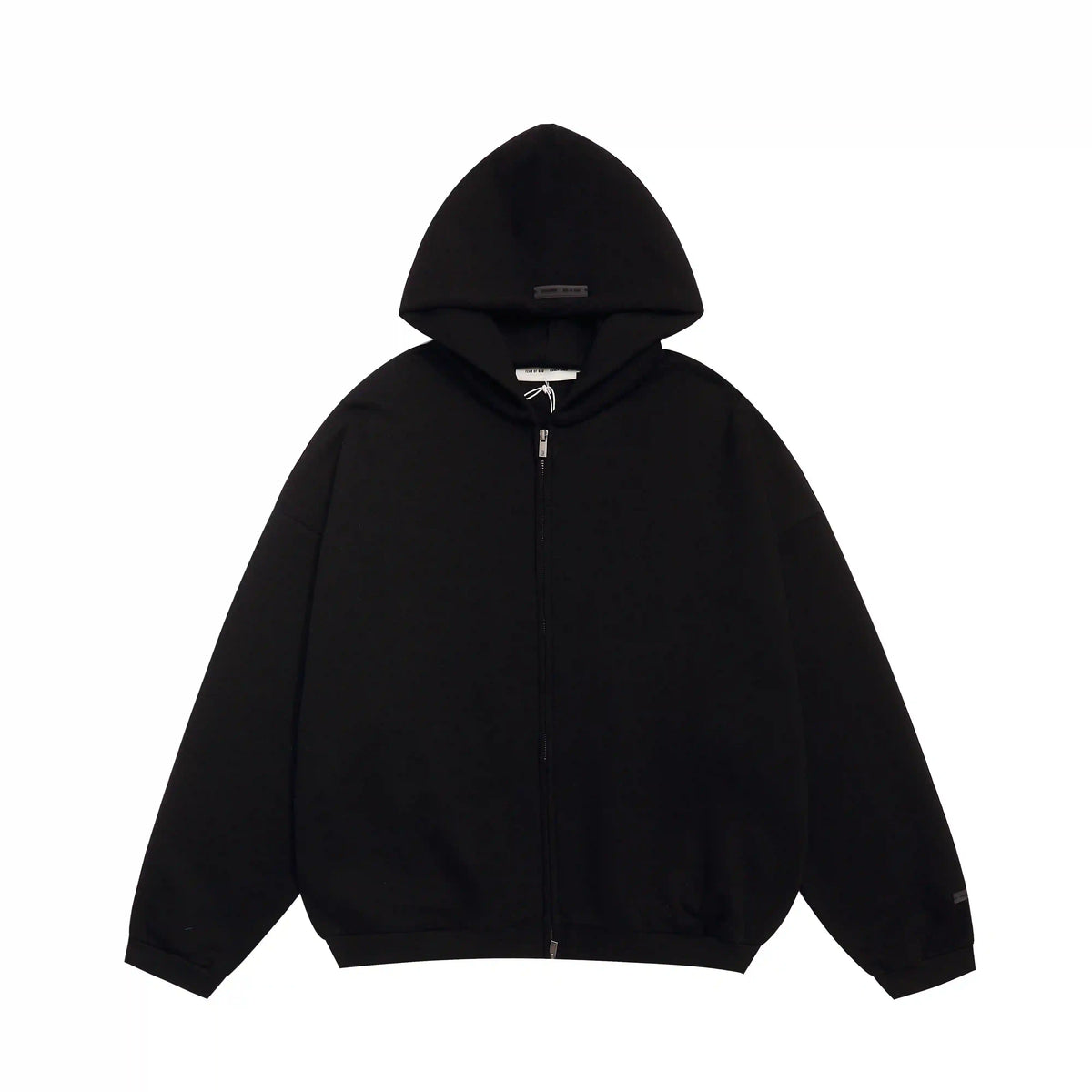 Fear of God Essentials Hoodie Black | Tonal Fleece