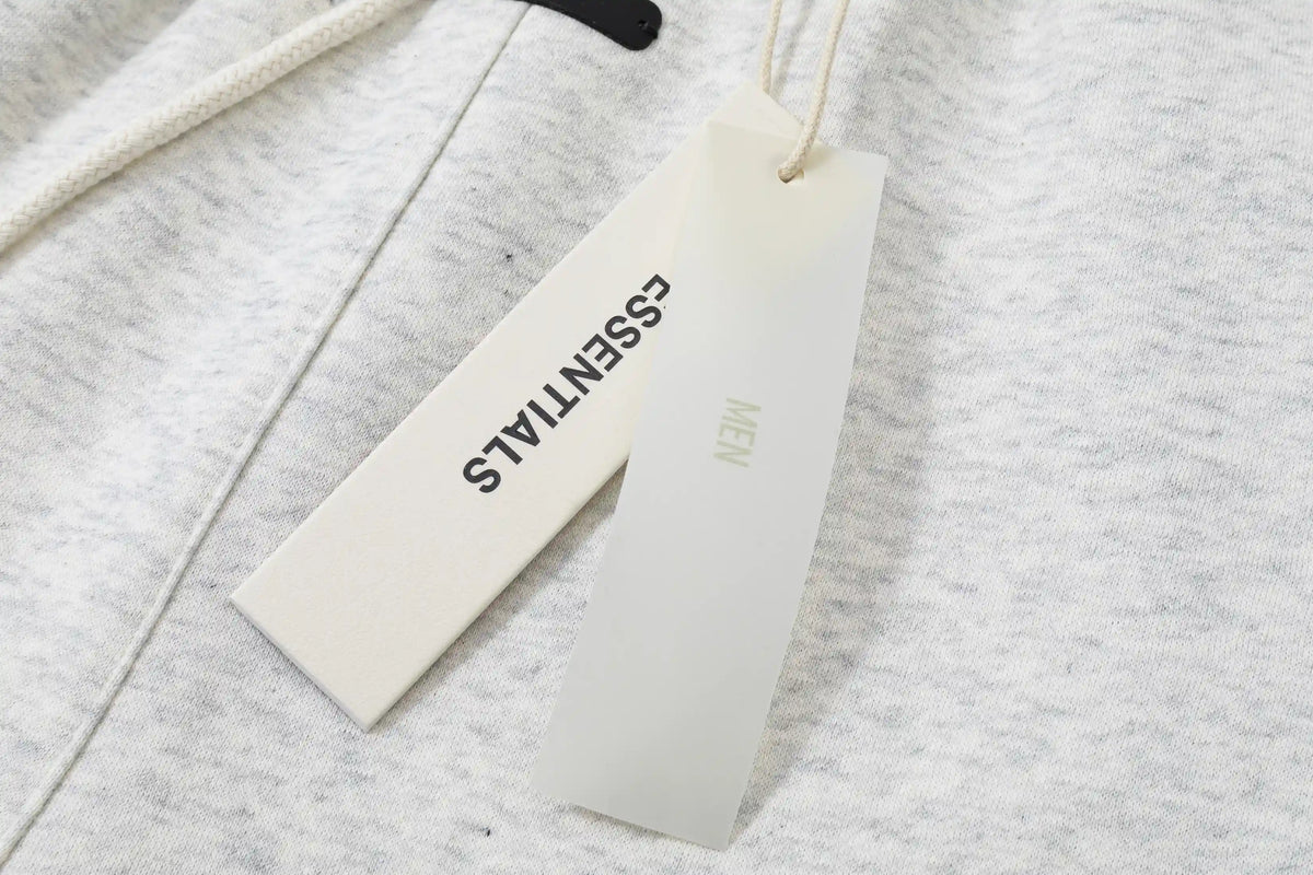 Essentials Sweatpants in Light Heathered Oatmeal Fleece