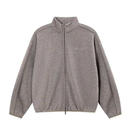 Fear of God ESSENTIALS Gray Stone Modern Fleece Track Jacket