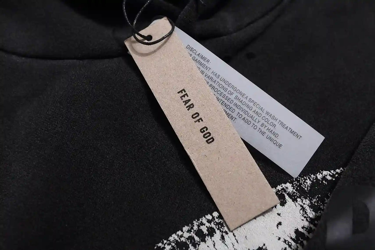 Fear of God ESSENTIALS Signature LA PANTERES BLACK Hoodie