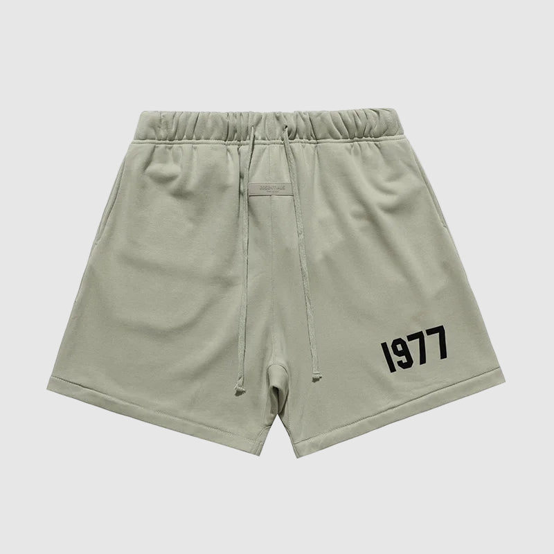 Essentials Clothing Heathered Grey Short