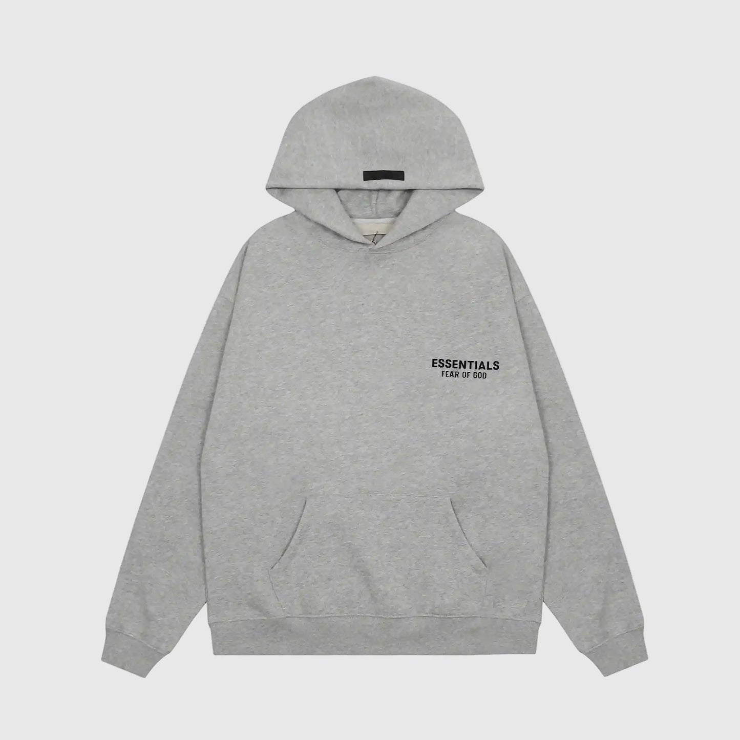Essentials Dark Heather Oatmeal Hoodie – Fear of God