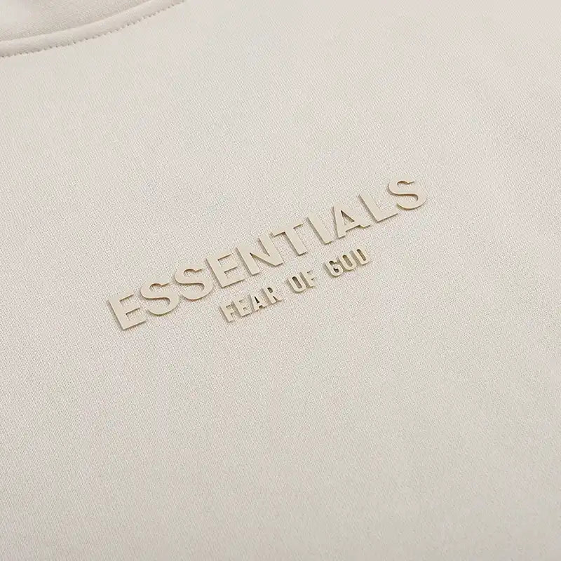 essentials cloud dance hoodie front minimalist design