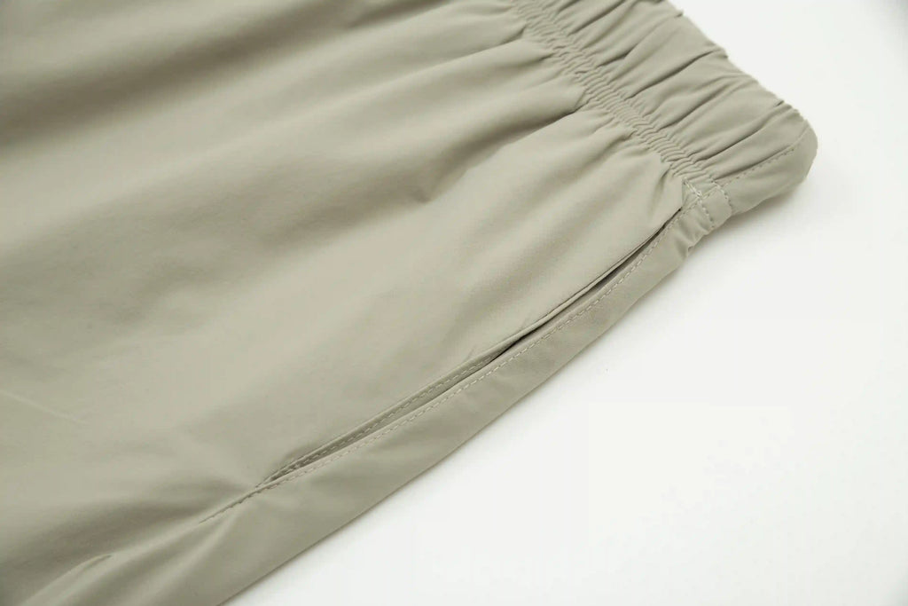 Essentials Clothing Heathered Grey Short