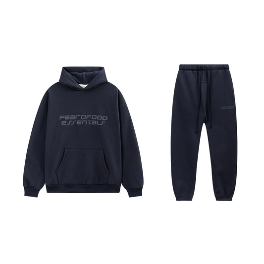 Blue Essentials Tracksuit Pullover