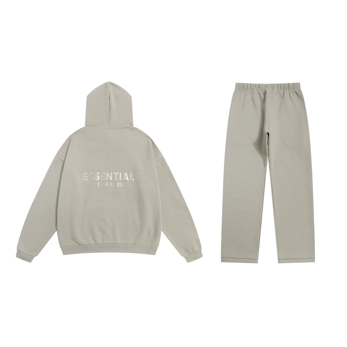 Cement Gray Essentials Tracksuit Pullover