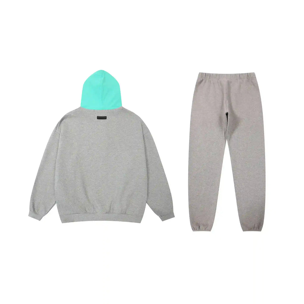 Best ESSENTIALS Clothing Light Heather Oatmeal Tracksuit 2