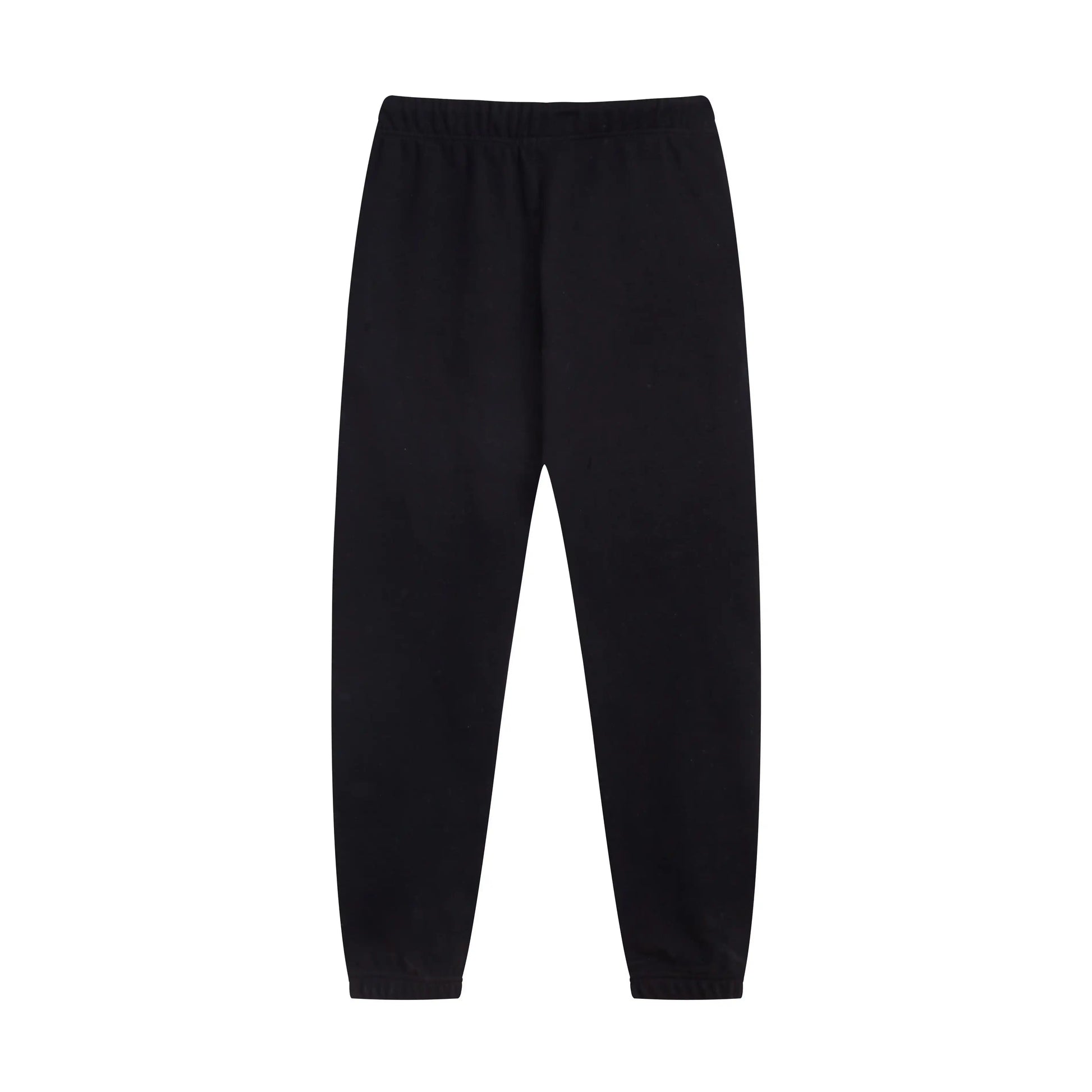 Fear of God Essentials black tracksuit back view top and joggers
