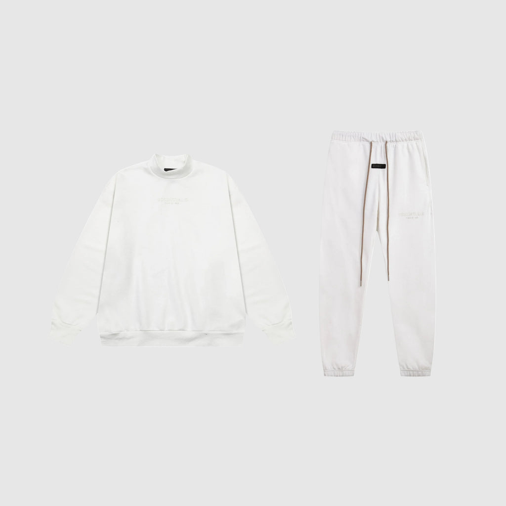 Best FOG Sweatshirt ESSENTIALS Clothing Eggshell Long Sleeve Tracksuit 1
