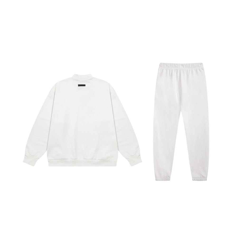 Best FOG Sweatshirt ESSENTIALS Clothing Eggshell Long Sleeve Tracksuit 2