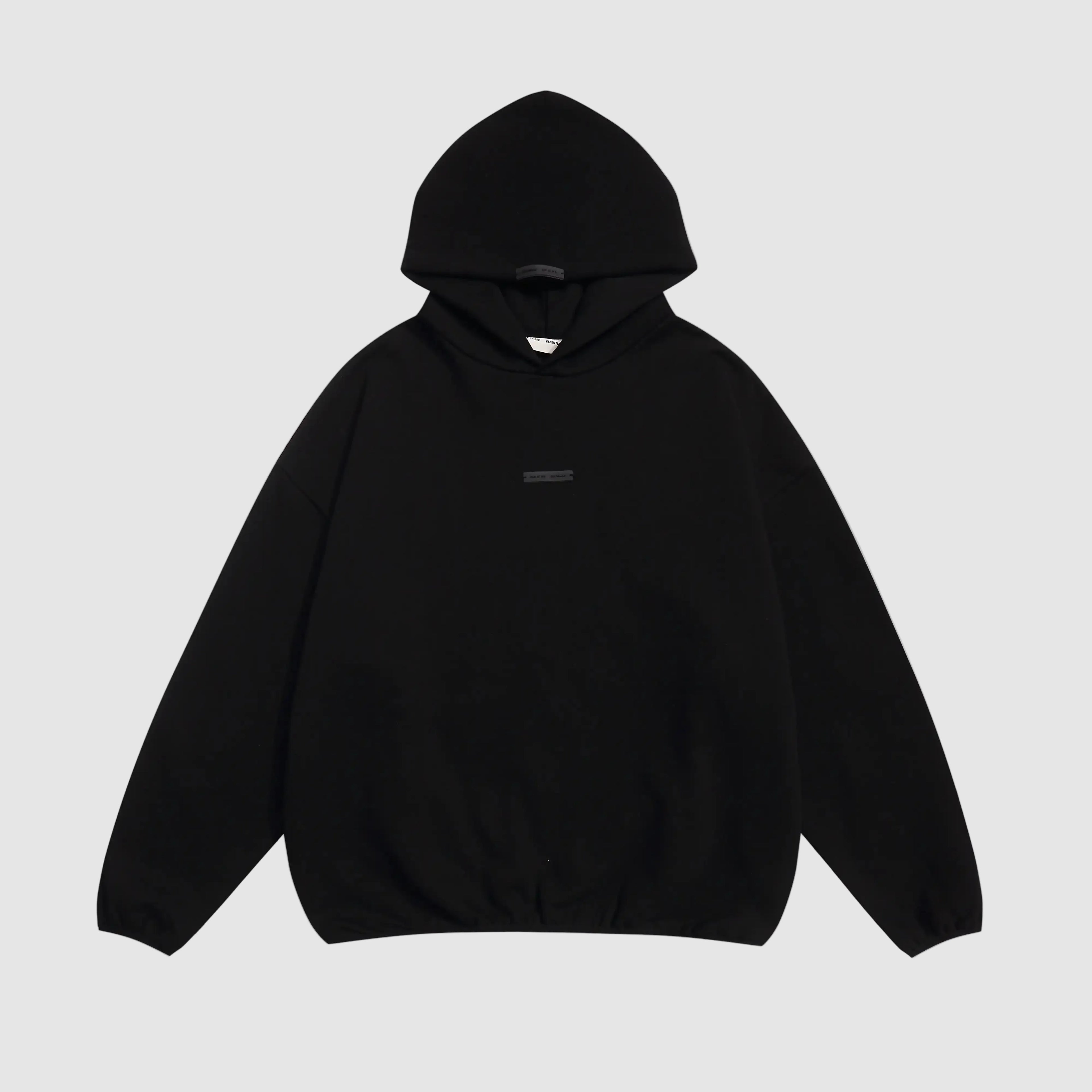Black Fear Of God Essentials Hoodie