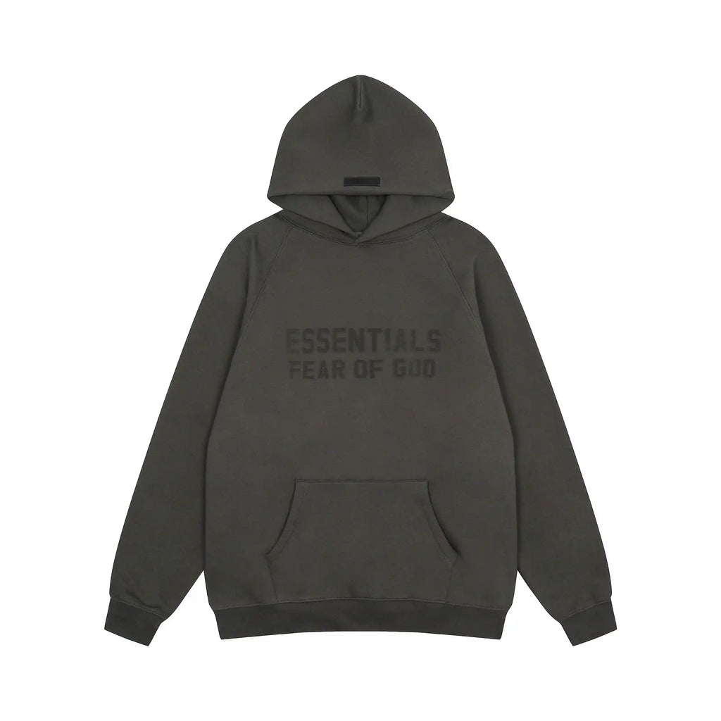 Black Font FOG ESSENTIALS Clothing Ink Tracksuit 3