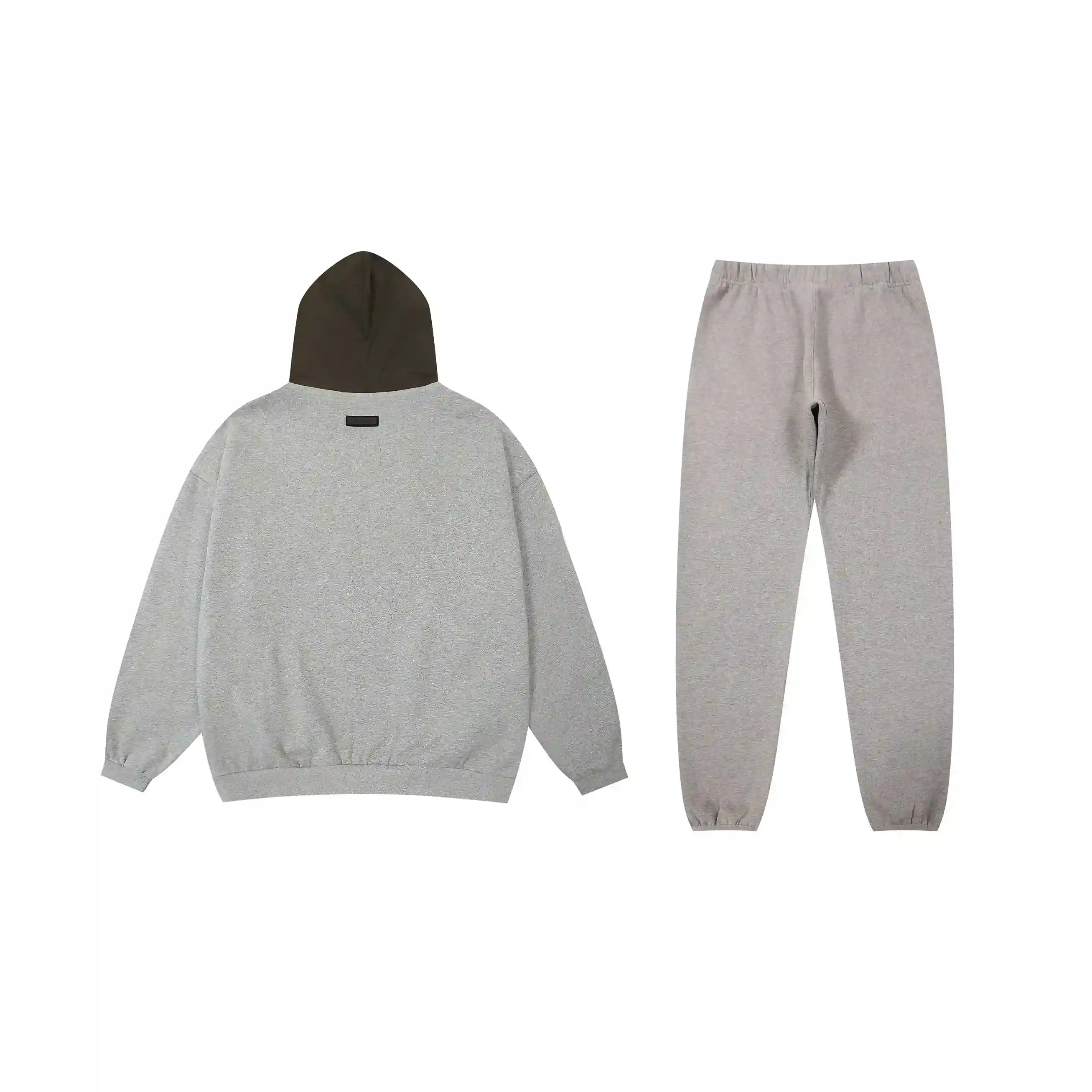 Black Head ESSENTIALS Clothing Light Heather Oatmeal Tracksuit 2