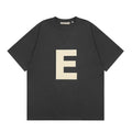 Classic crew neckline on essentials black core t-shirt by Fear of God